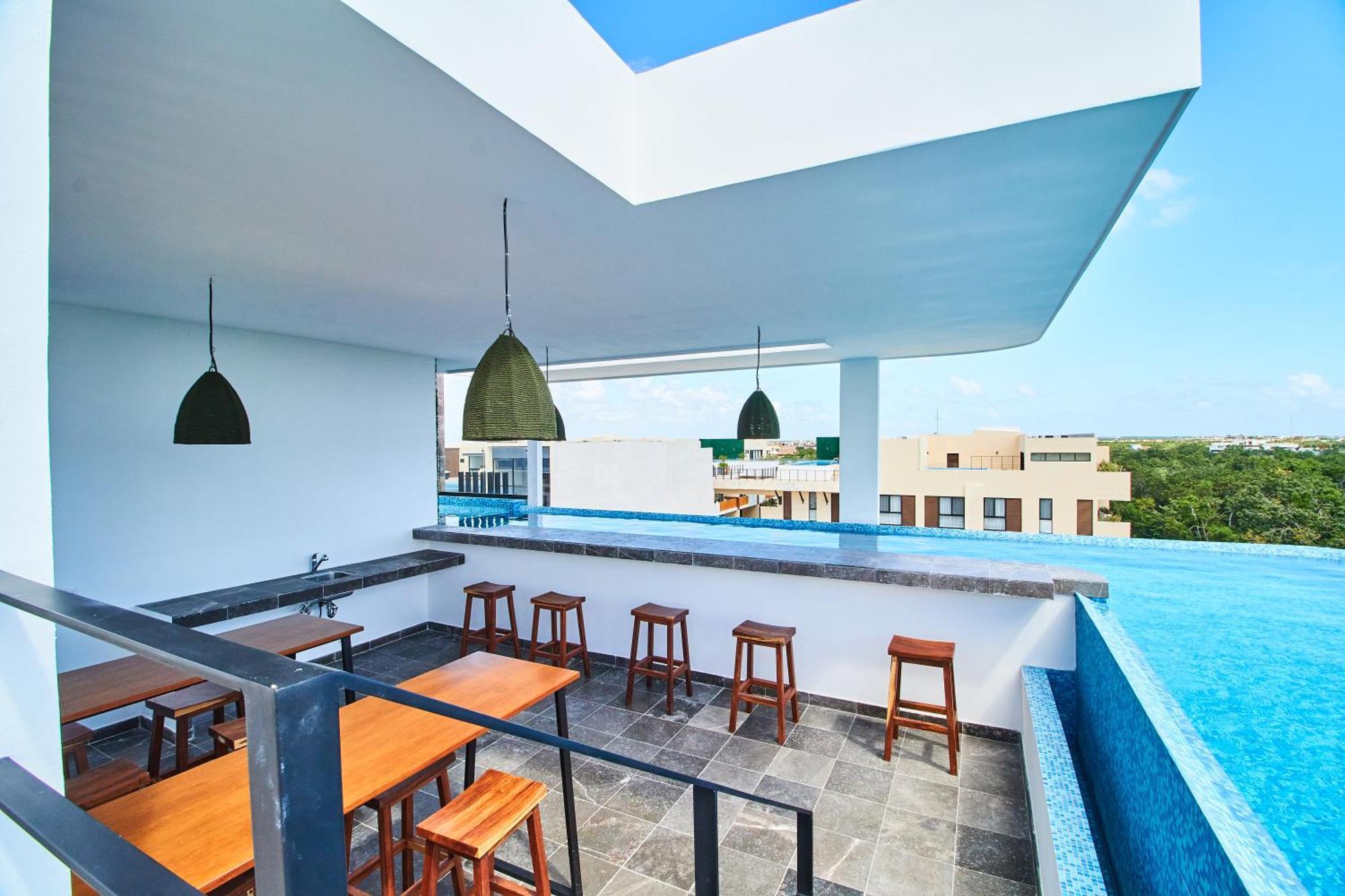 شقة Luxury Penthouse With Private Pool In Aldea Zama تولوم المظهر الخارجي الصورة
